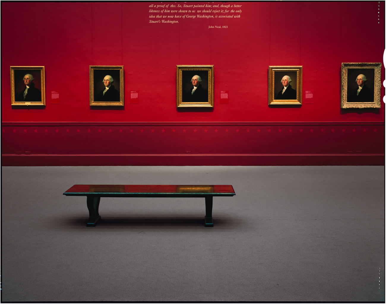 Gilbert Stuart retrospective, The Metropolitan Museum of Art, New York City, 2004
