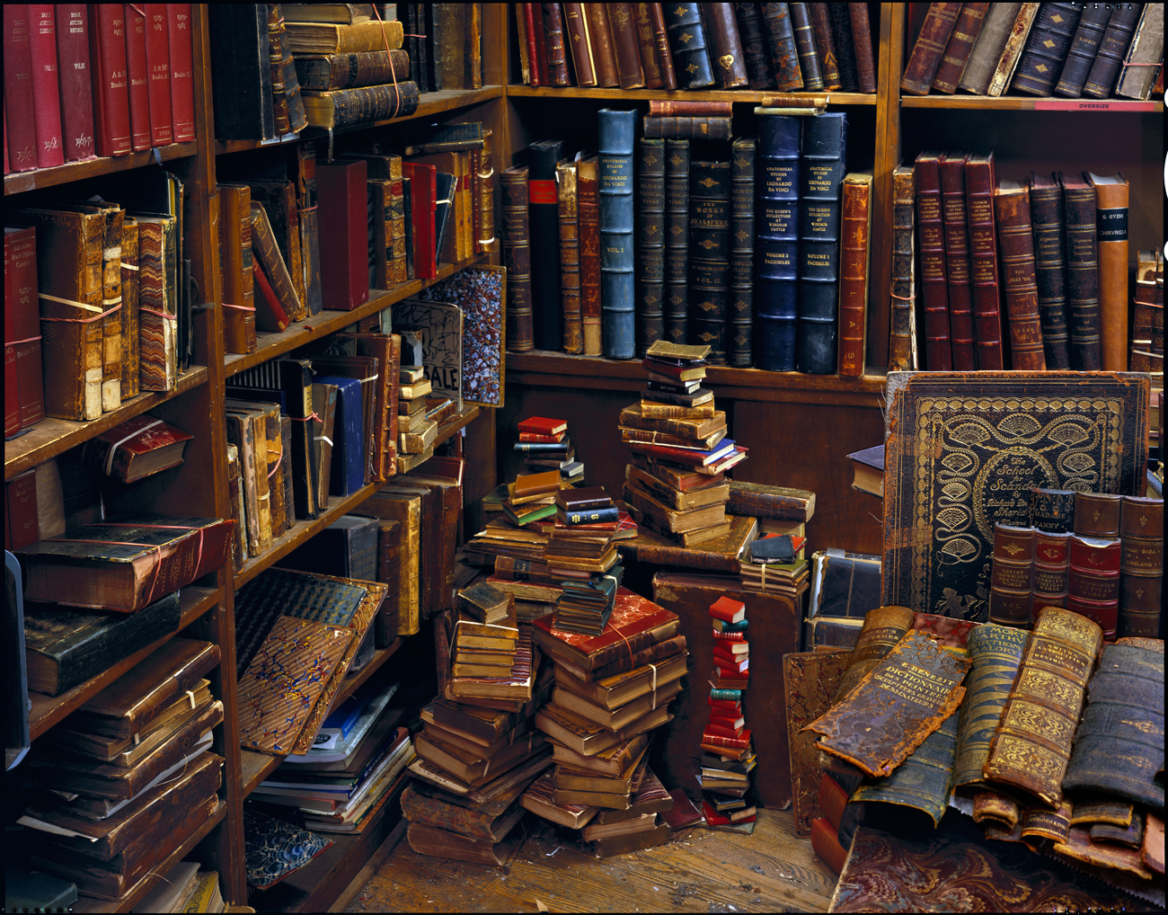 Rare book room, Strand Bookstore, New York City, 2002
