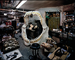 Basement workroom, Maxilla and Mandible, New York City, 2004